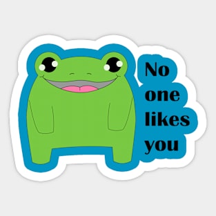 Toxic toad Sticker